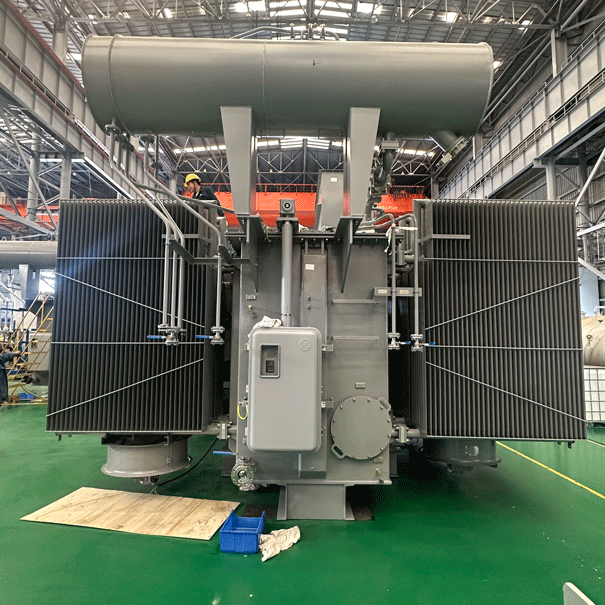 Transformator tegangan tinggi yang direndam minyak