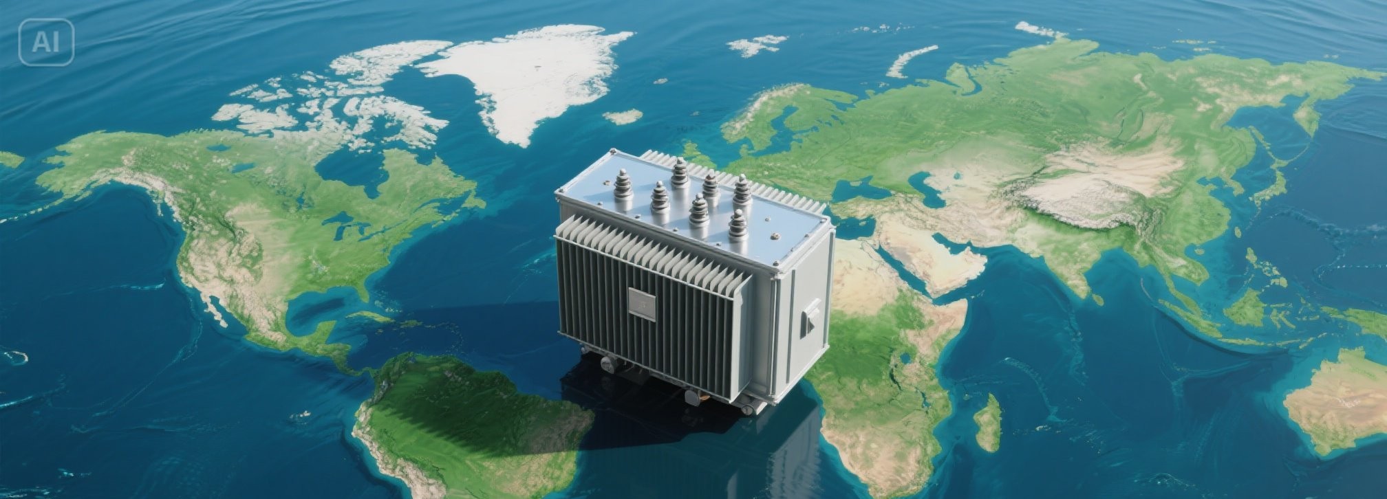 Transformer dan peta dunia