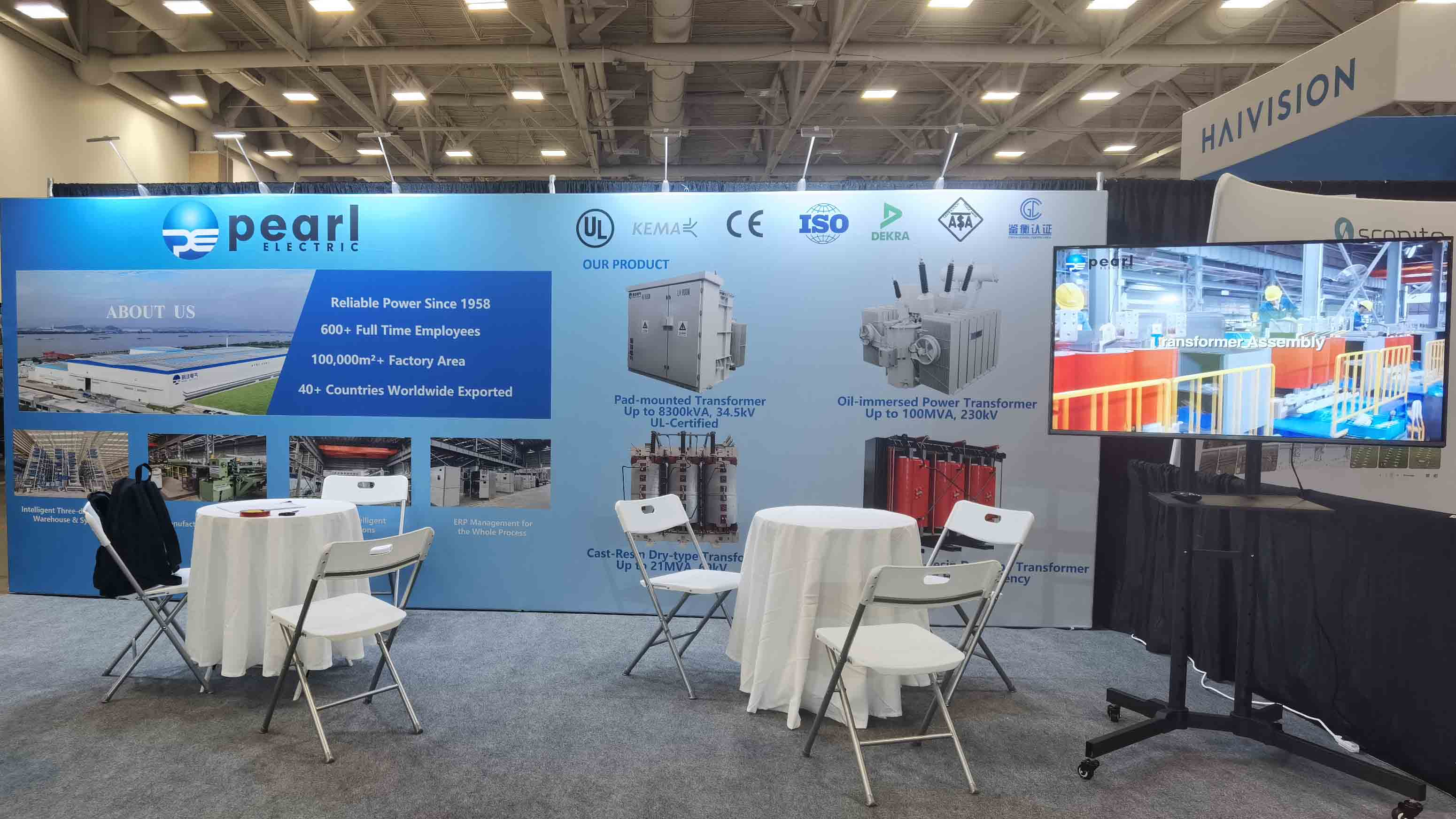 Stan Pearl Electric Transformers di DistribuTECH 2025