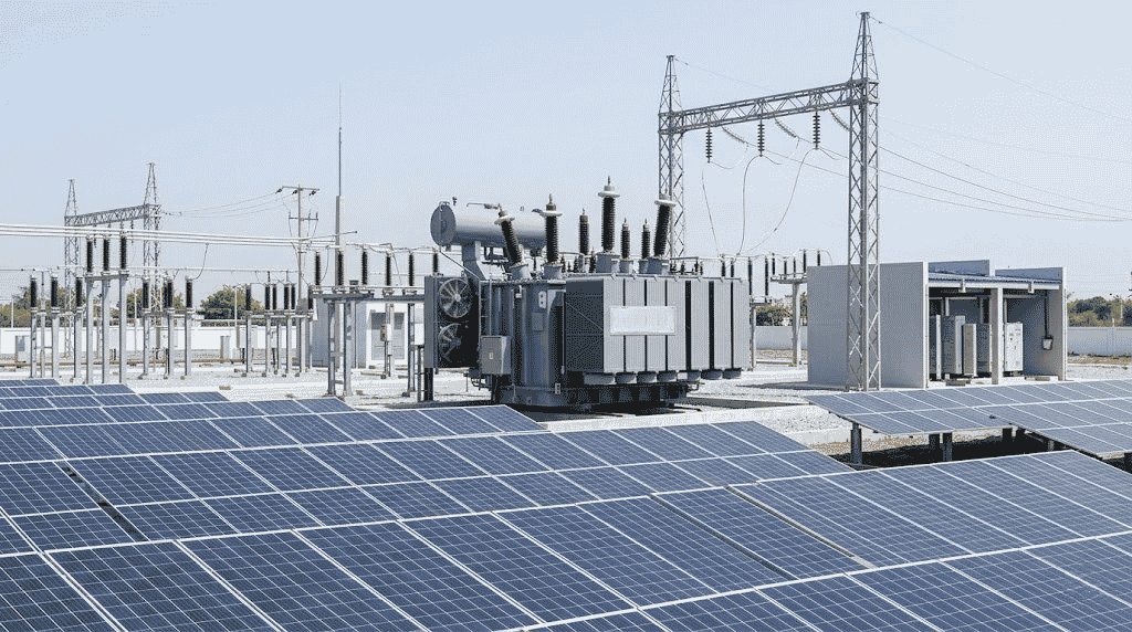 proyek pembangkit listrik tenaga surya